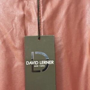David Lerner Rich Brown Leather Apparel